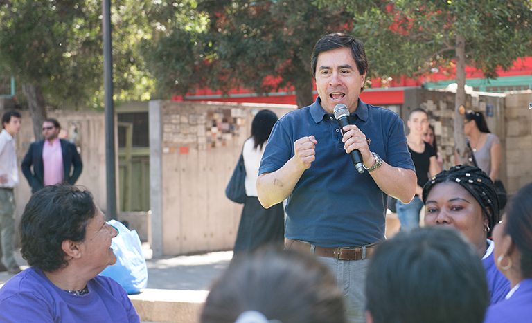 Jorge Muñoz S.J, rector del Santuario del Padre Hurtado
