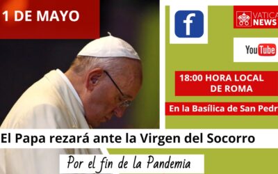 Papa inicia maratón de oraciones por fin de la pandemia