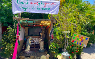 Pesebre de la Fundación y Santuario Padre Hurtado responde la pregunta: ¿Dónde nacería Cristo hoy?