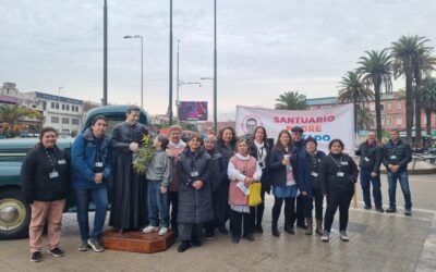 Santuario Padre Hurtado invita a los vecinos de Estación Central a prepararse para vivir el Mes de la Solidaridad