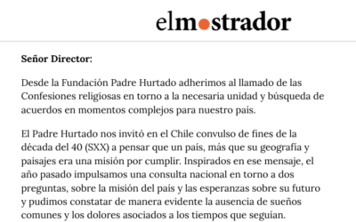 Adherencia al llamado de las Confesiones religiosas en torno a la unidad y búsqueda de acuerdos