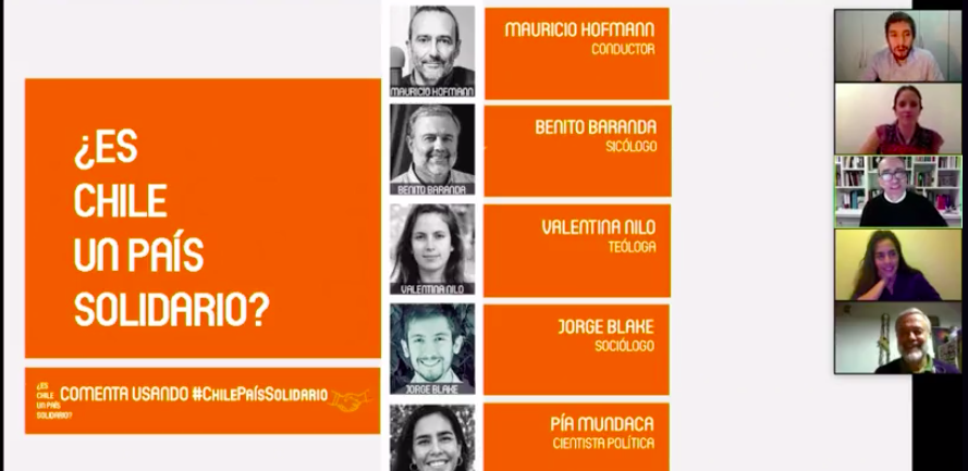 ¡Escucha aquí el conversatorio ¿Es Chile un país solidario?!