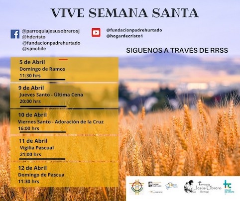 Transmisiones en directo para Semana Santa