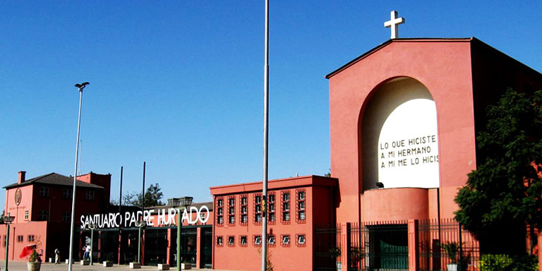 Santuario Padre Hurtado, un oasis en el camino