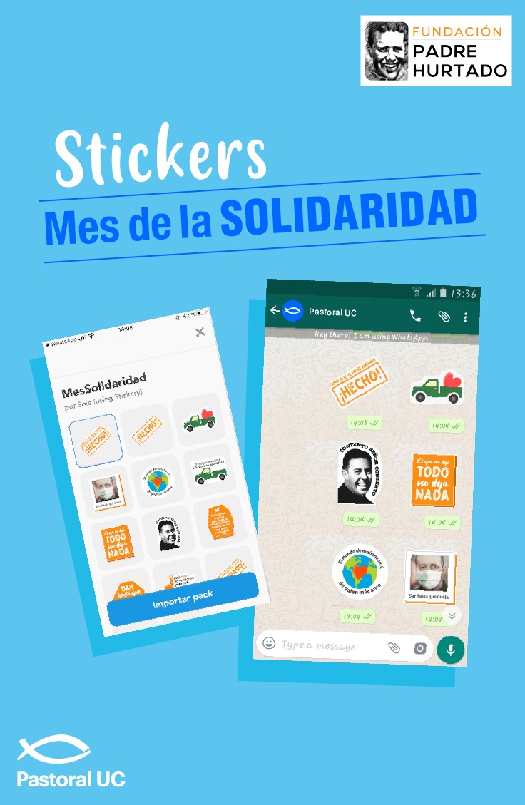 Lleva el mensaje de San Alberto de una manera especial en este Mes de la Solidaridad