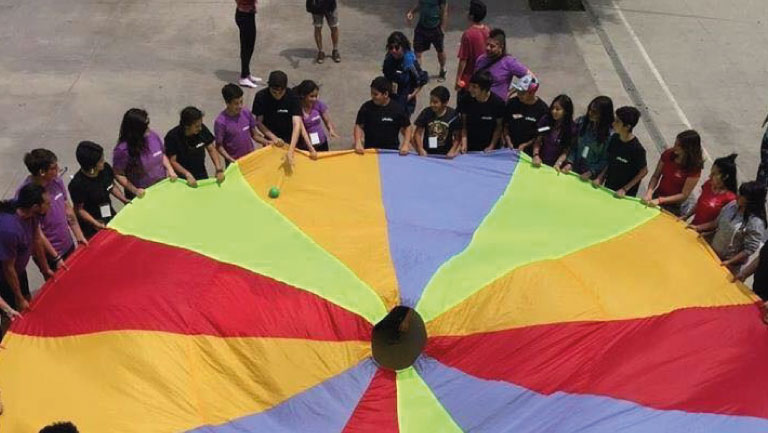 Santuario Padre Hurtado recibe programa social ‘El Circo Multicolor’ promoviendo la participación e inclusión