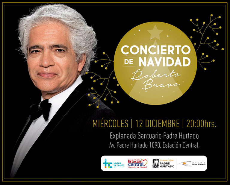 Roberto Bravo, gratis en el Santuario del Padre Hurtado